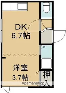 ハイツサンロード【2階】の間取り